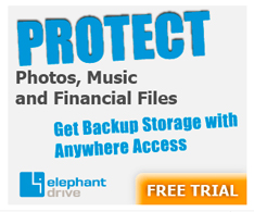 Elephant Drive- Backup Storage and Anywhere Access